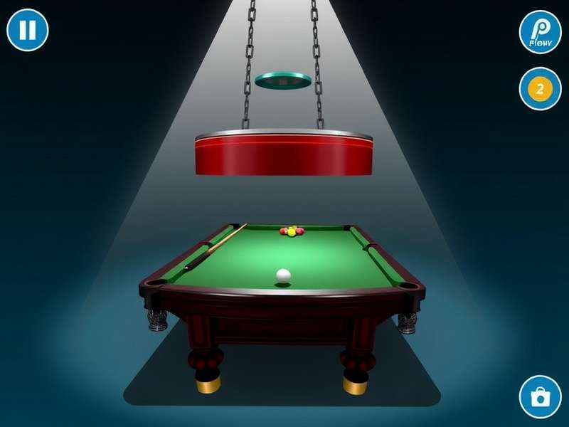 Vadodara Billiards Icon Game Screenshot
